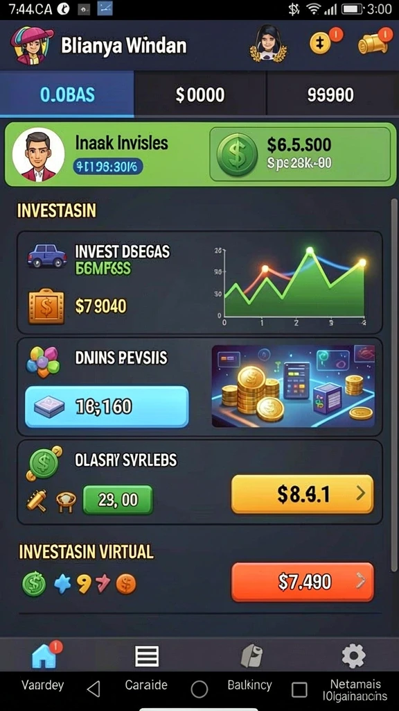 Cuplikan layar menu unduhan paus123 untuk perangkat Android